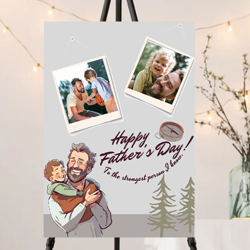FOAM BOARD 24x36 FATHER'S DAY DESIGN 7