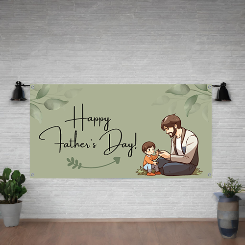 BANNER FATHER'S DAY DESIGN 6