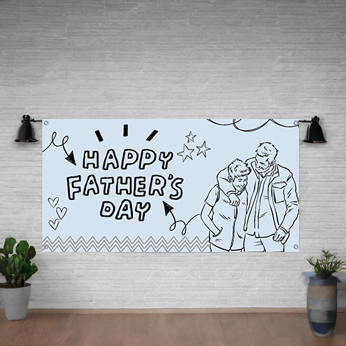 BANNER FATHER'S DAY DESIGN 7