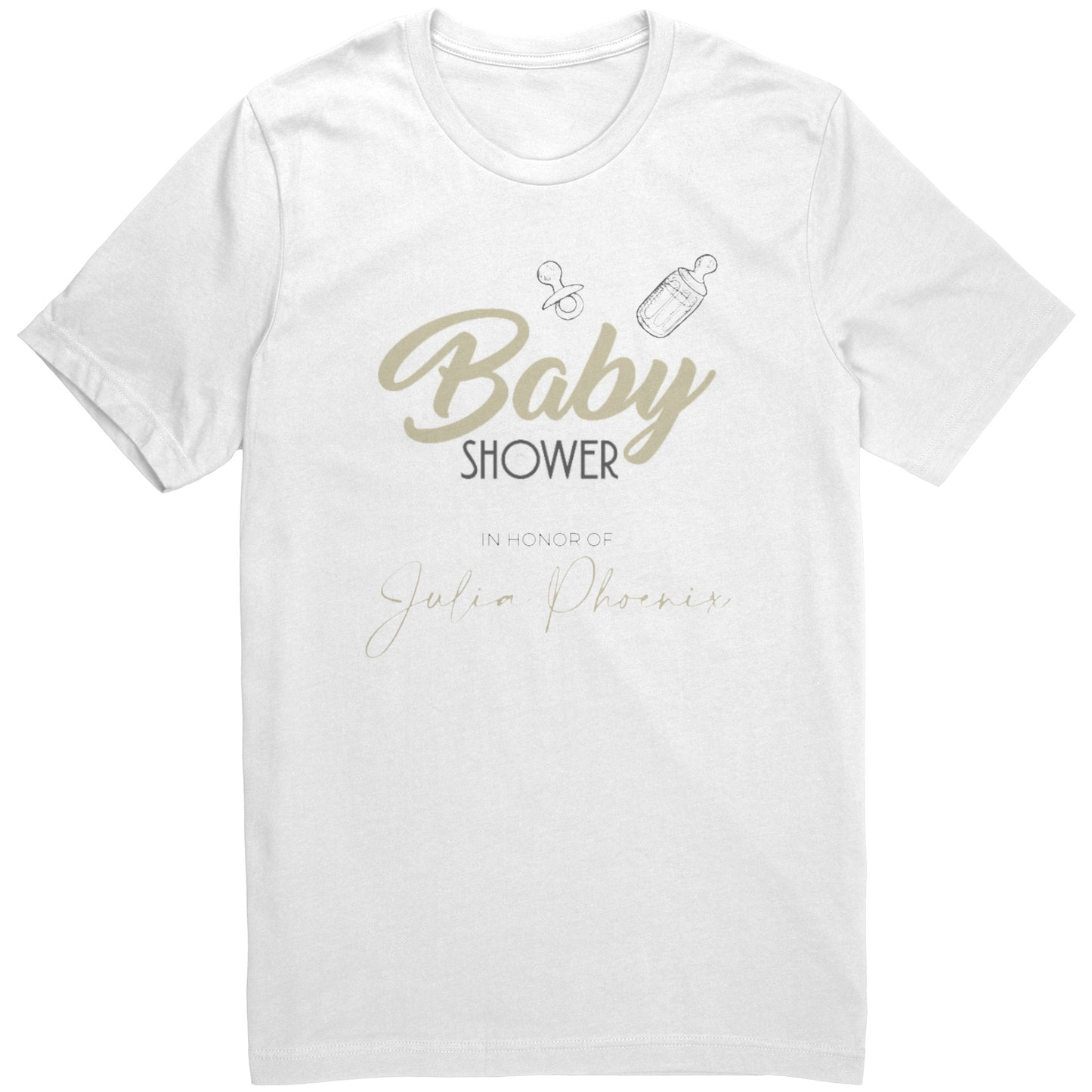 T-SHIRT BABY SHOWER DESIGN #3