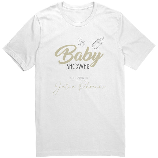 T-SHIRT BABY SHOWER DESIGN #3