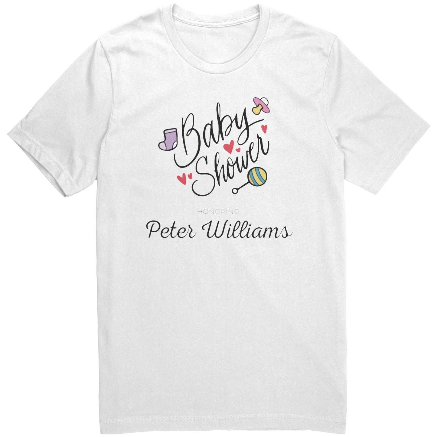 T-SHIRT BABY SHOWER DESIGN #2