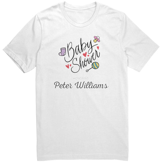 T-SHIRT BABY SHOWER DESIGN #2