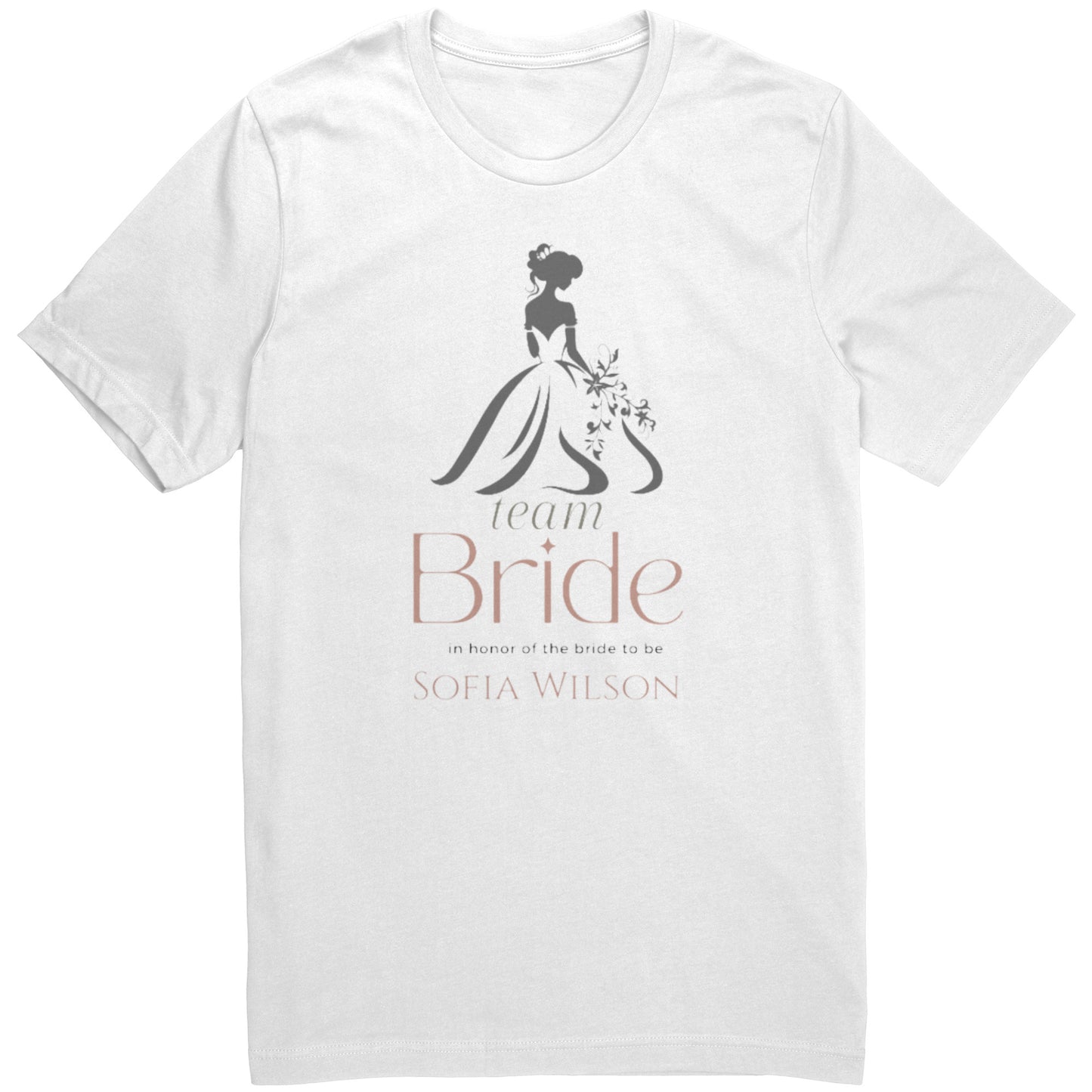 T-SHIRT BRIDAL DESIGN #1