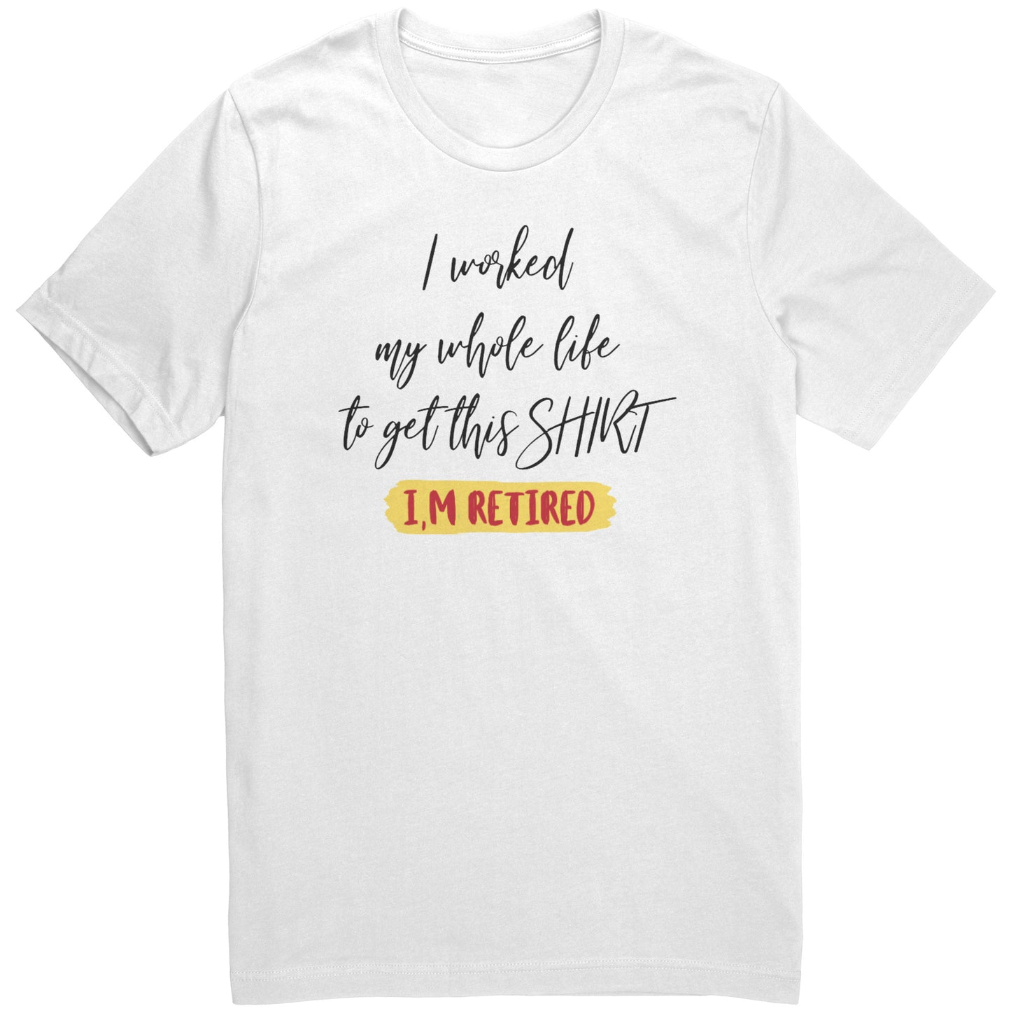 T-shirt Retirement Design 1