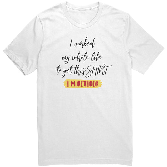 T-shirt Retirement Design 1