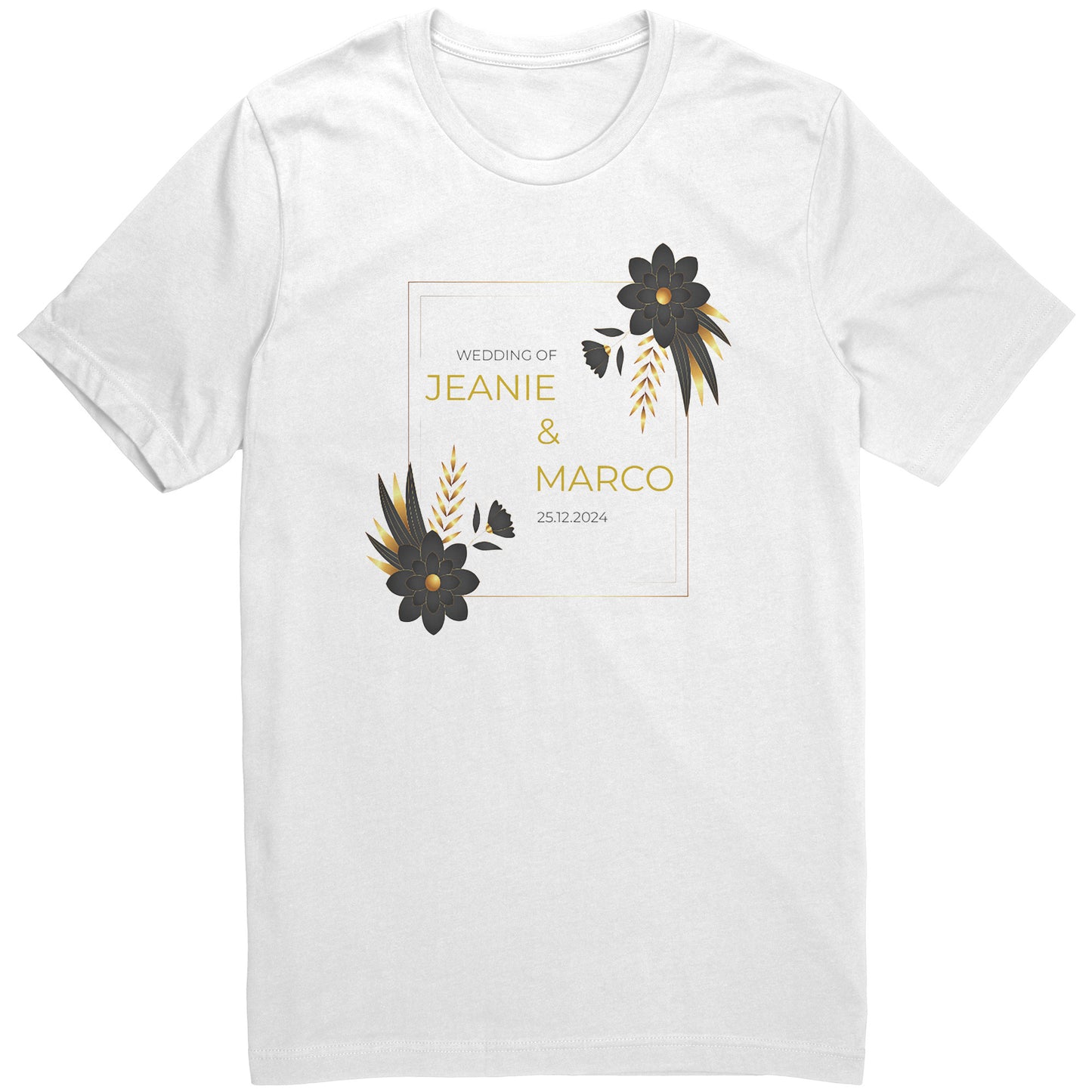 T-SHIRT WEDDING DESIGN #4