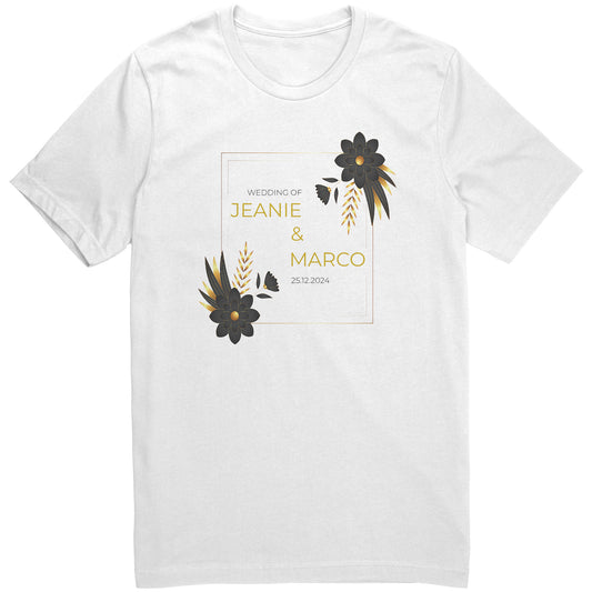 T-SHIRT WEDDING DESIGN #4