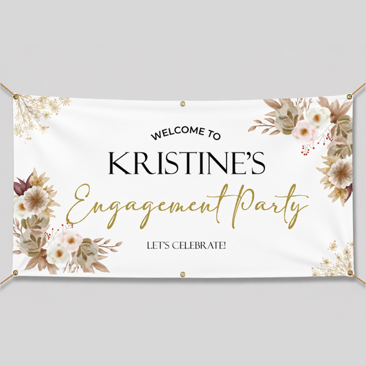 BANNER FLORAL DESIGN #5