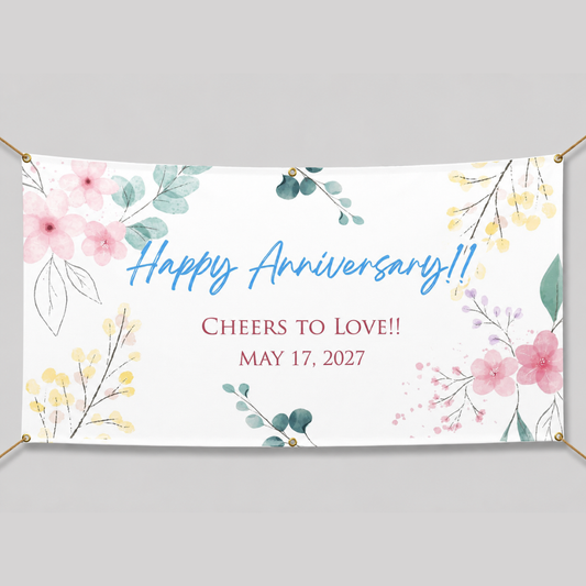 BANNER FLORAL DESIGN #9