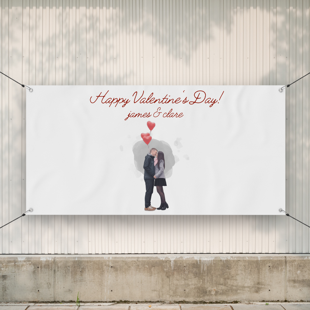 Personalized Valentines Banner 2