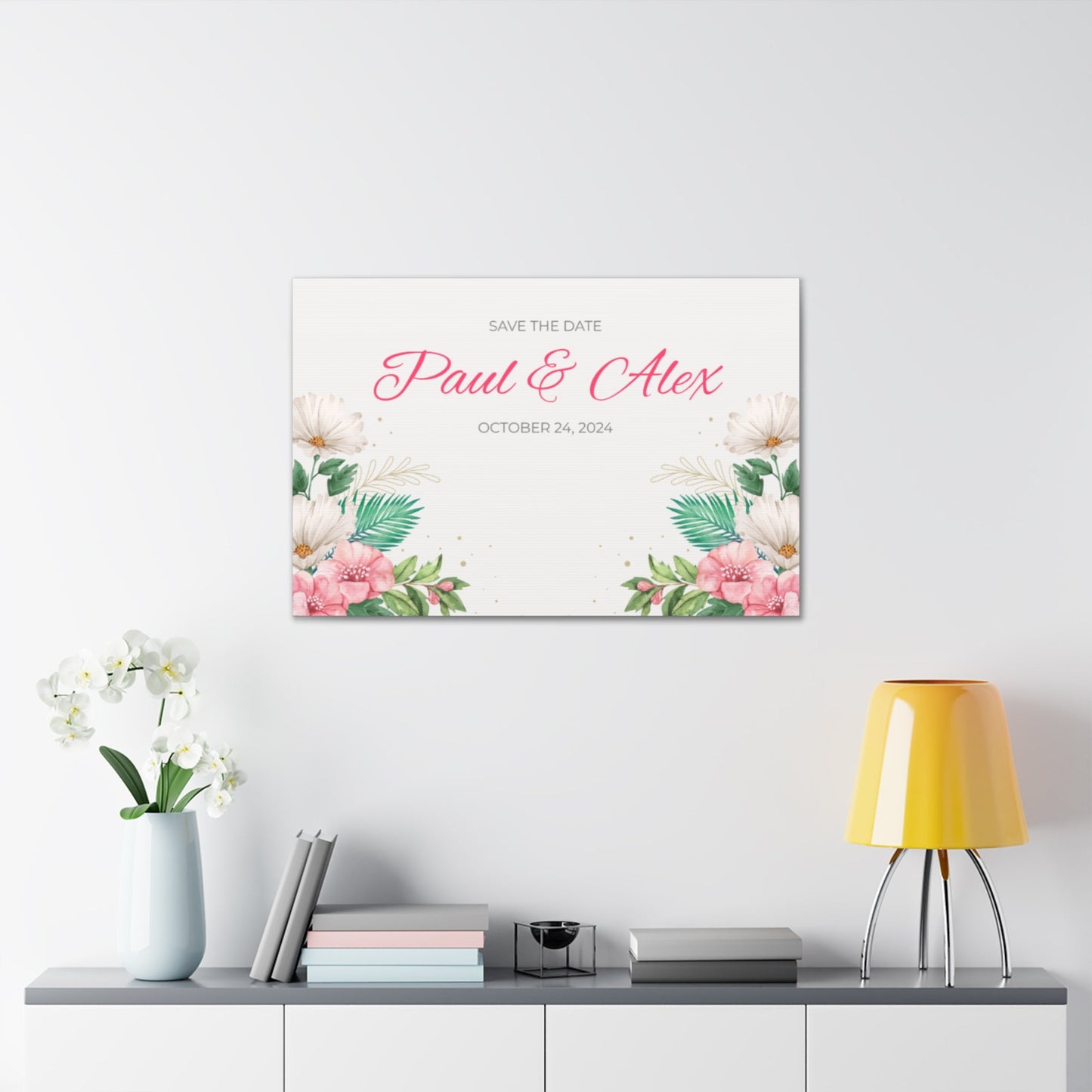 CANVAS 24x36 FLORAL DESIGN
