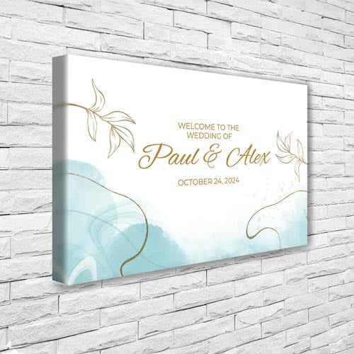 CANVAS 24x36 WEDDING DESIGN