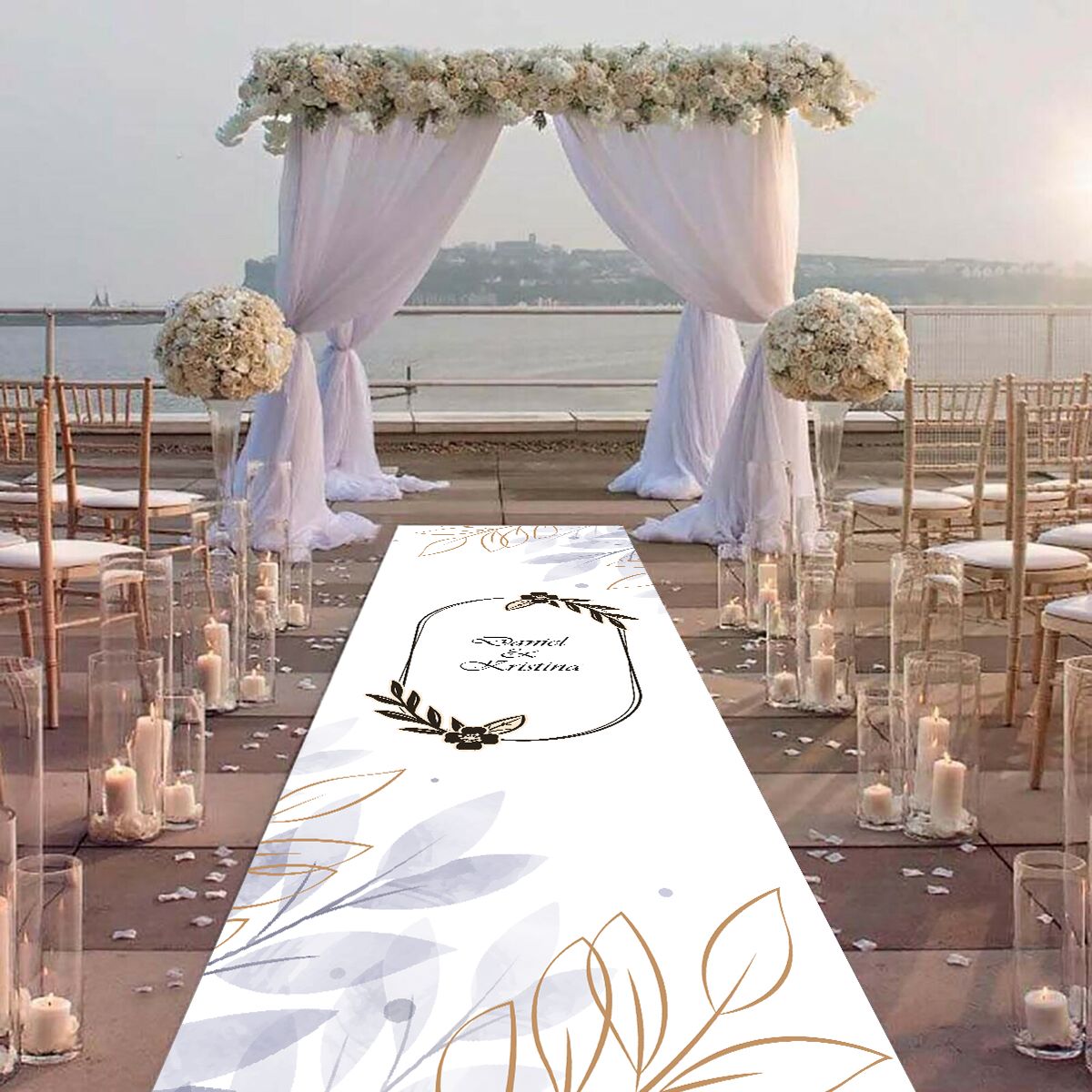 36" x 120" AISLE RUNNER #8