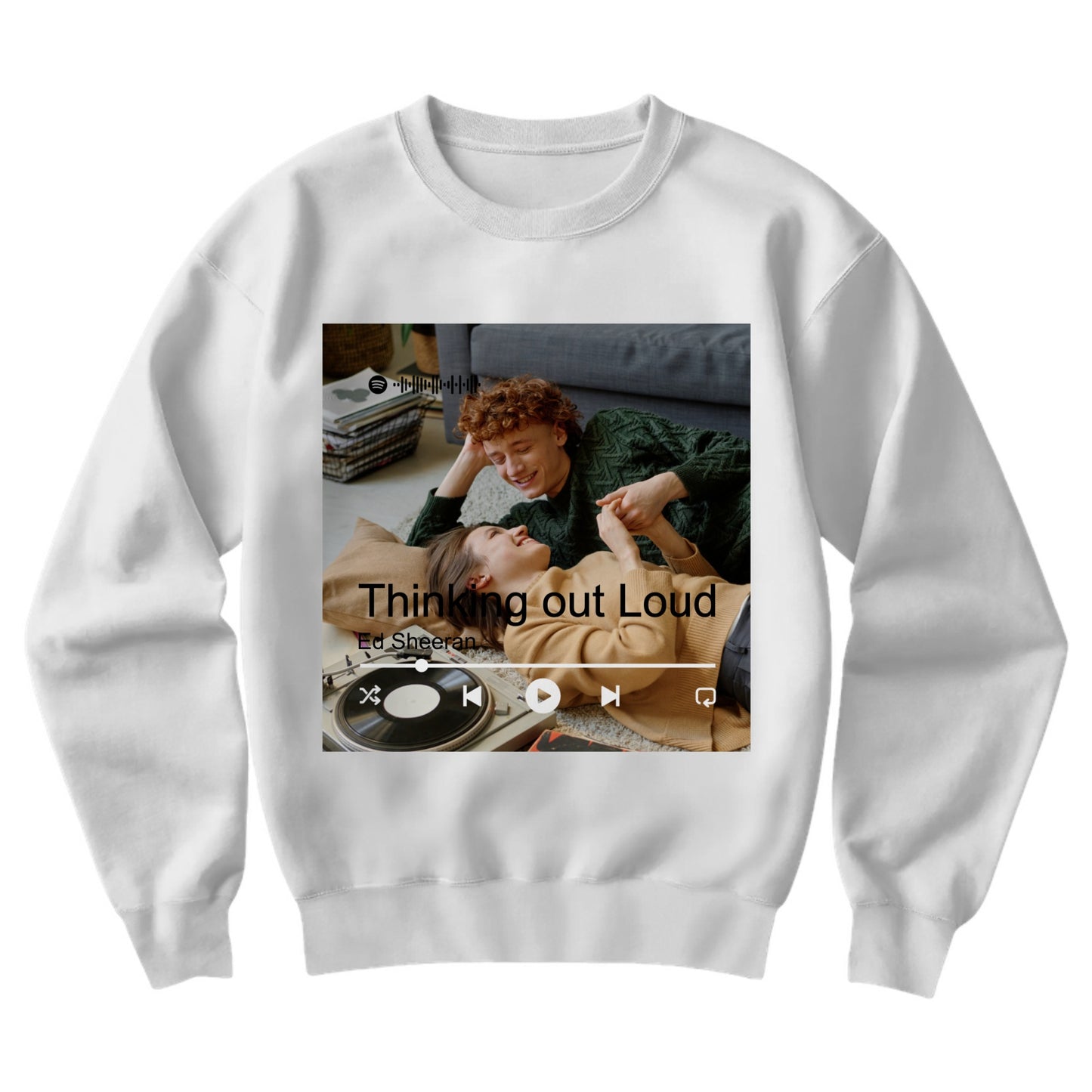 Gildan 18000 Unisex Crewneck Sweatshirt Front Print