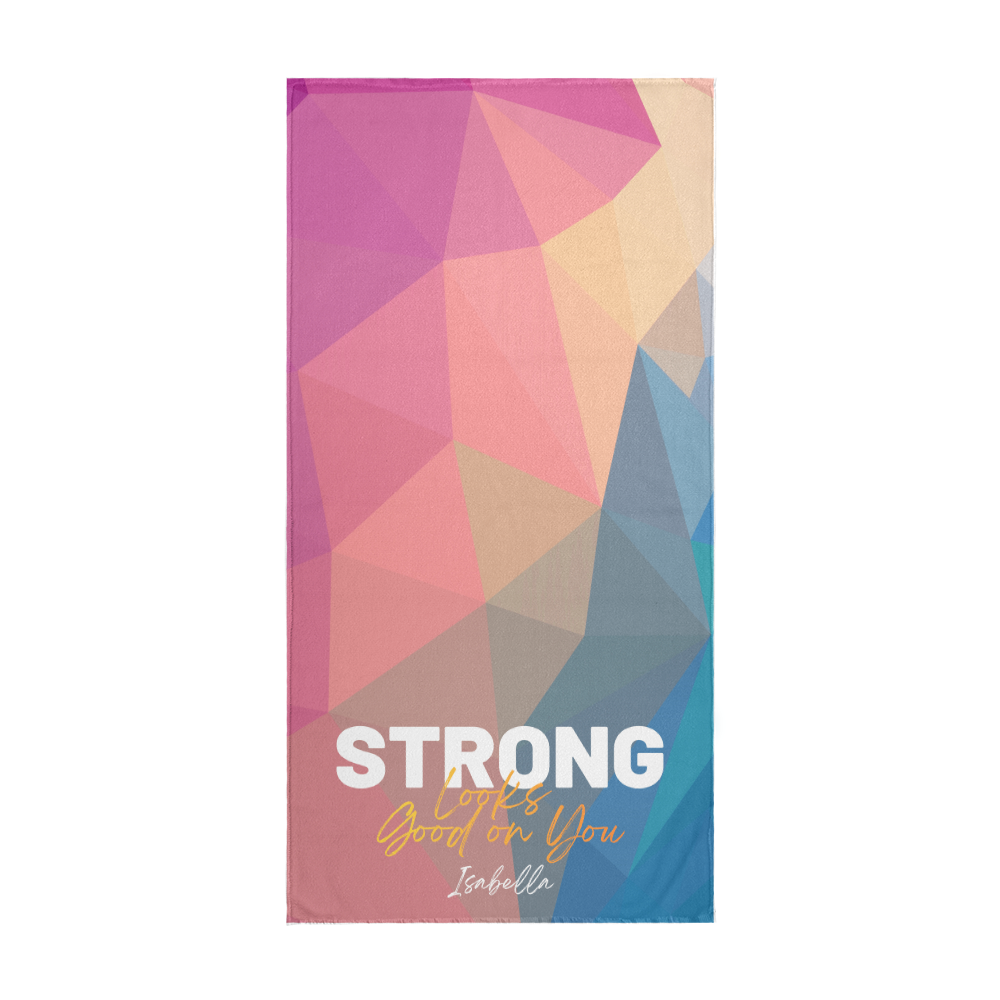 Personalized Upload Your Design Sports Towel