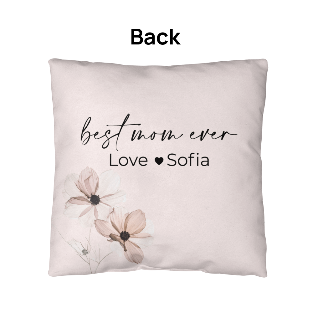 Personalize Mothers Day Indoor/Outdoor Pillow 1