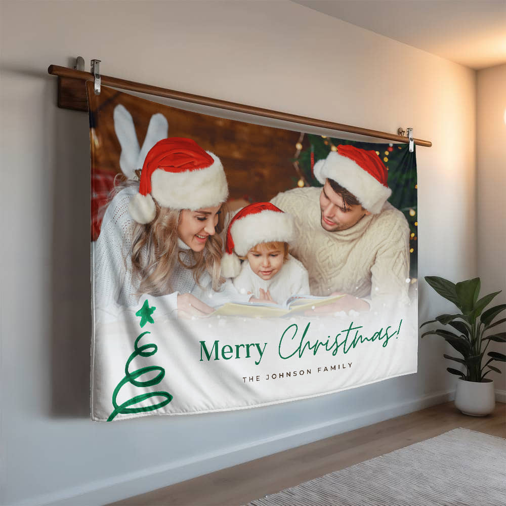 Christmas Personalized Mink Touch Blanket 1 +