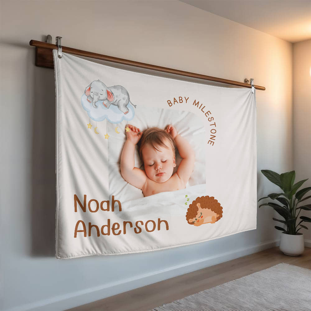 Personalized Baby Mink Touch Blanket 1 +