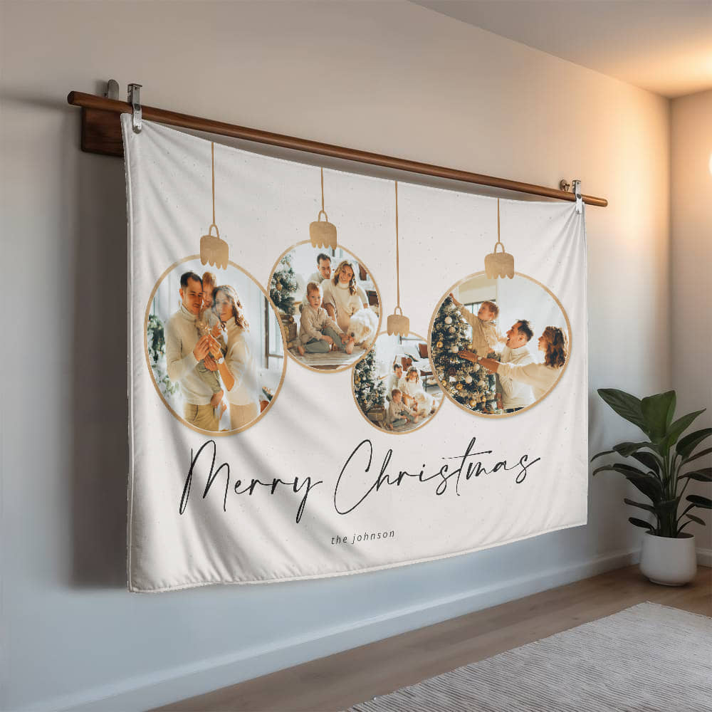 Christmas Personalized Mink Touch Blanket 4 +