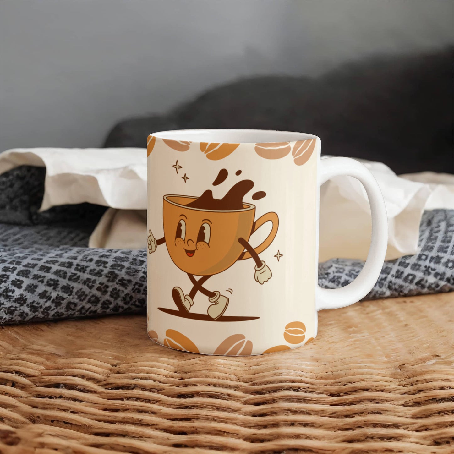 Personalized White Ceramic Mug