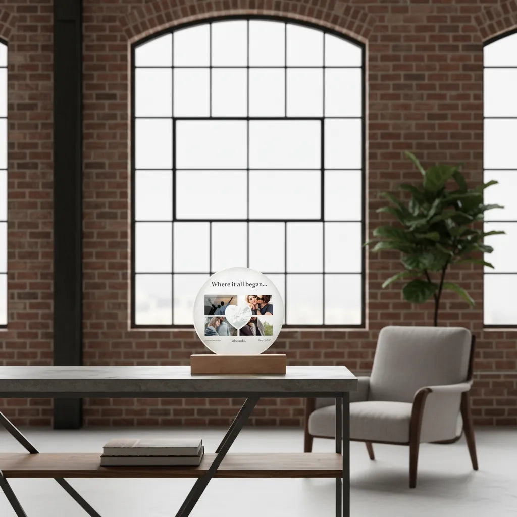 Circle Acrylic Plaque