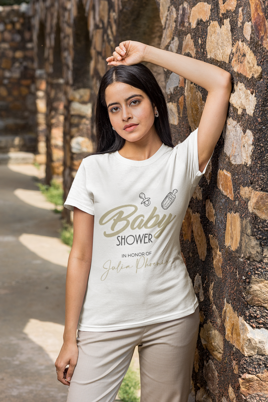 T-SHIRT BABY SHOWER DESIGN #3