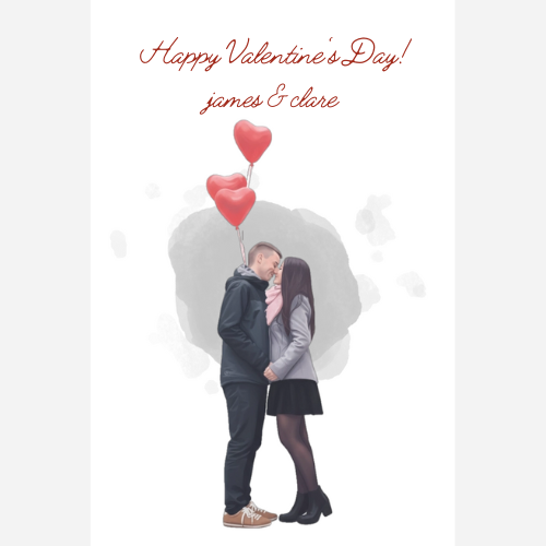 Personalize Valentines Canvas 2