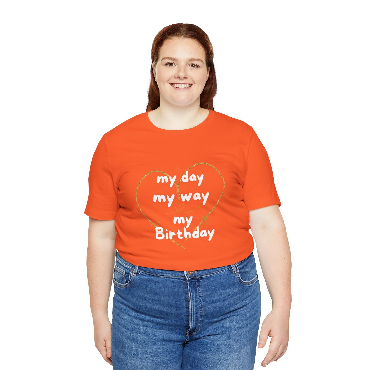 Unisex Jersey Short Sleeve Tee Birthday Design 6