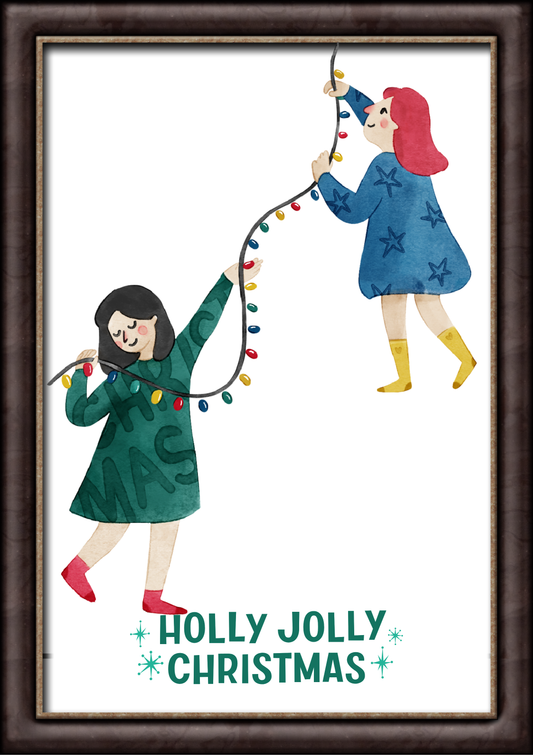 Christmas Wall Art Digital Template 10