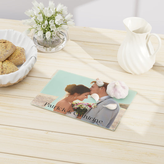 Cutting Board Wedding design - Personalized Name #2