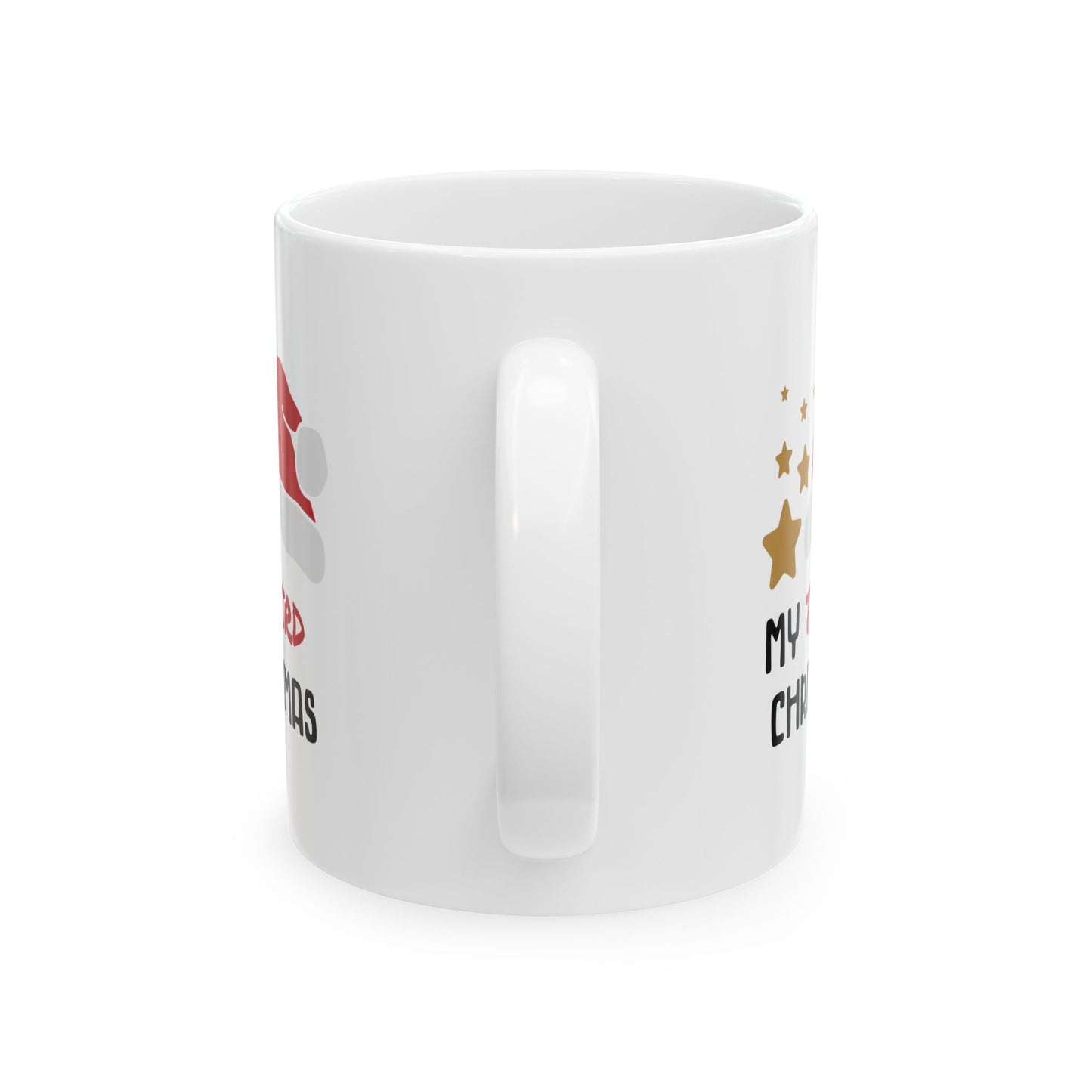 Ceramic Mug (11oz White) - Christmas Design 2024 - My # Christmas 2