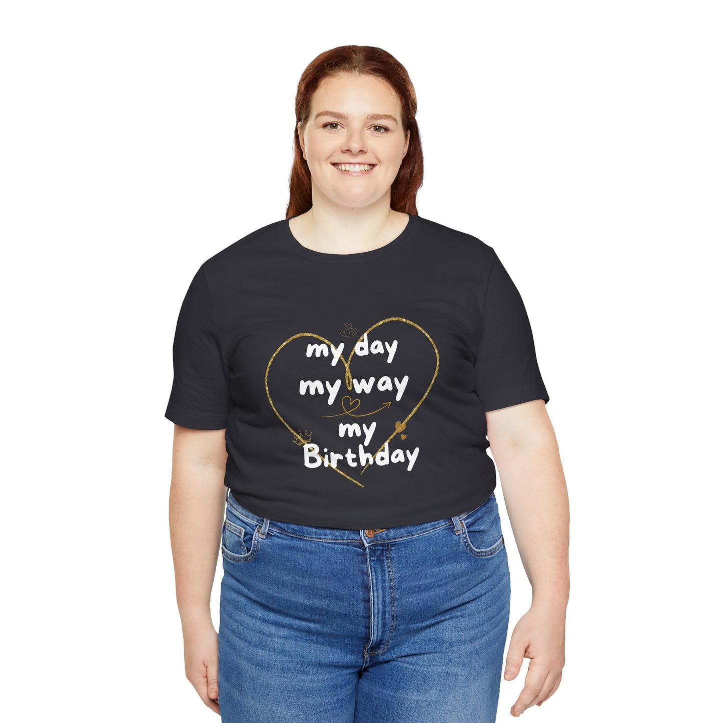 Unisex Jersey Short Sleeve Tee Birthday Design 6