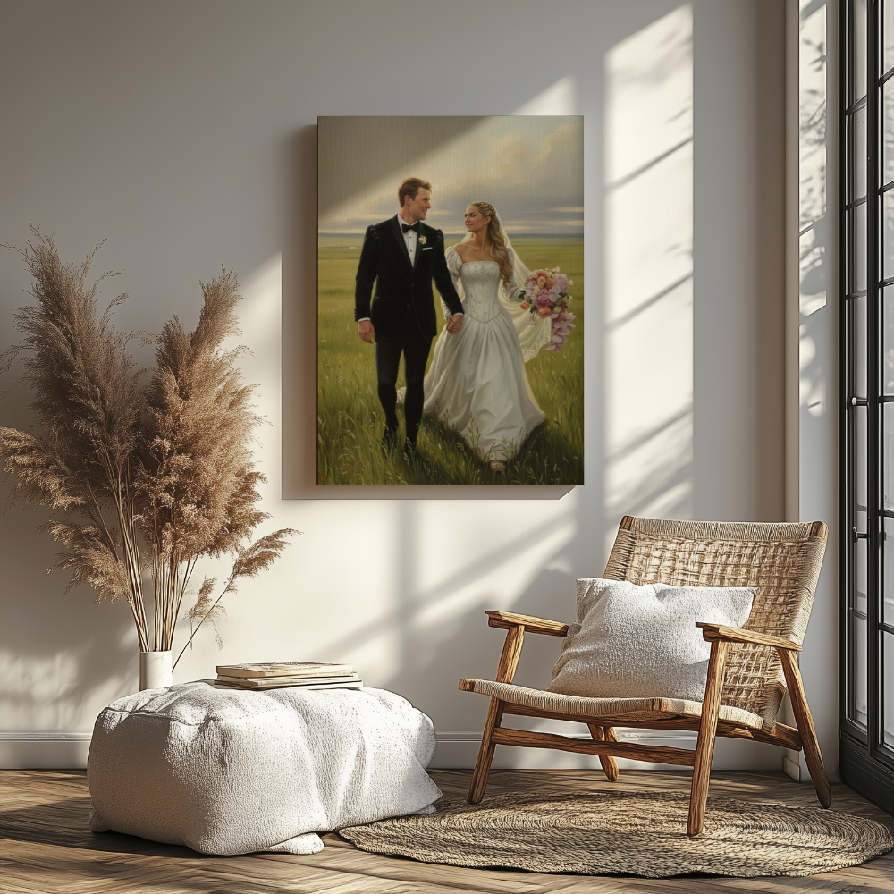 CANVAS 24x36 UPLOAD PORTRAIT (Renaissance Painting Style)
