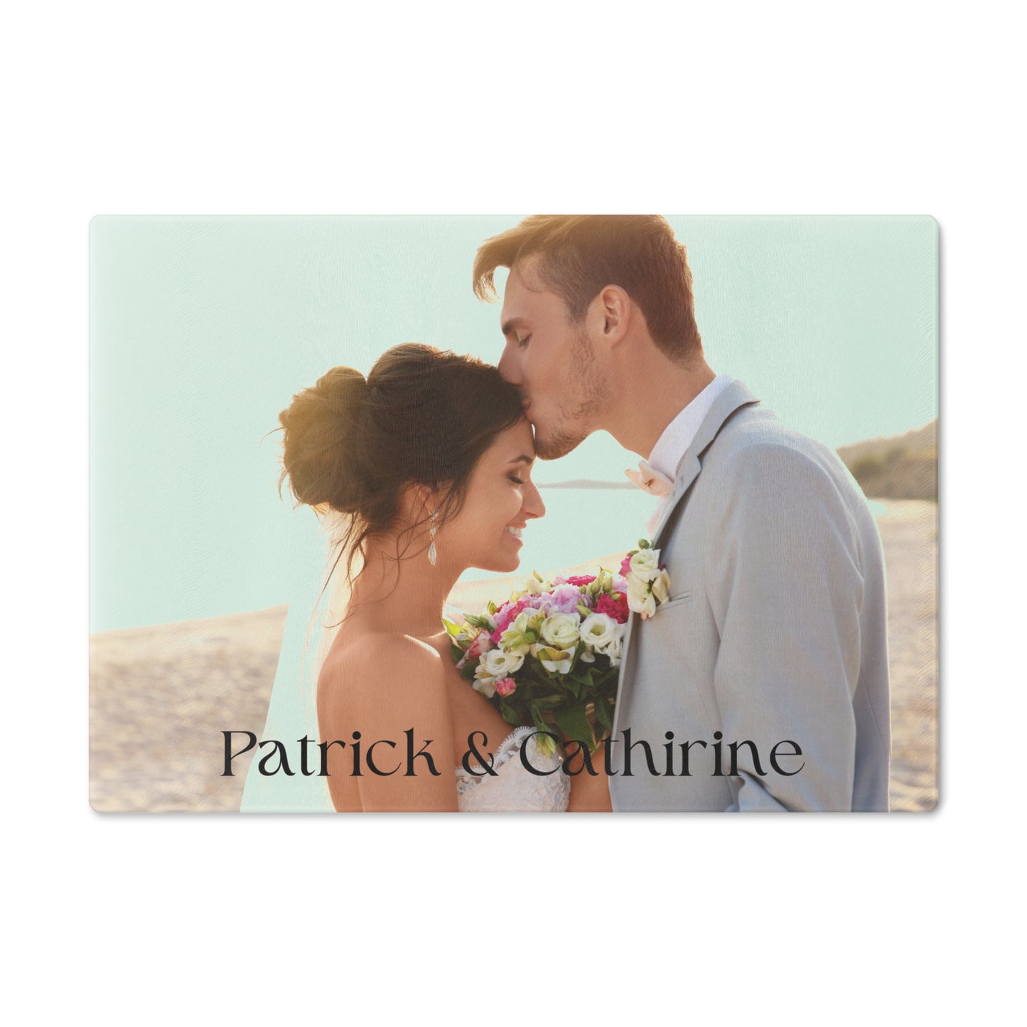 Cutting Board Wedding design - Personalized Name #2