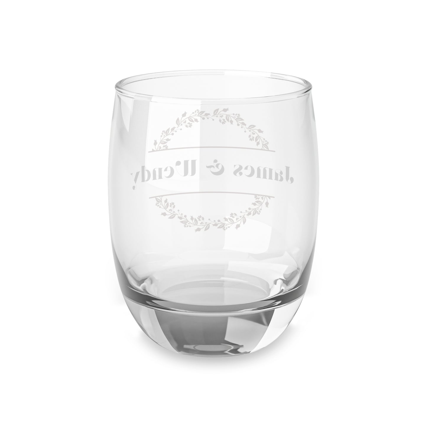 Whiskey Glass - Wedding Personalized Name Stemless Glass