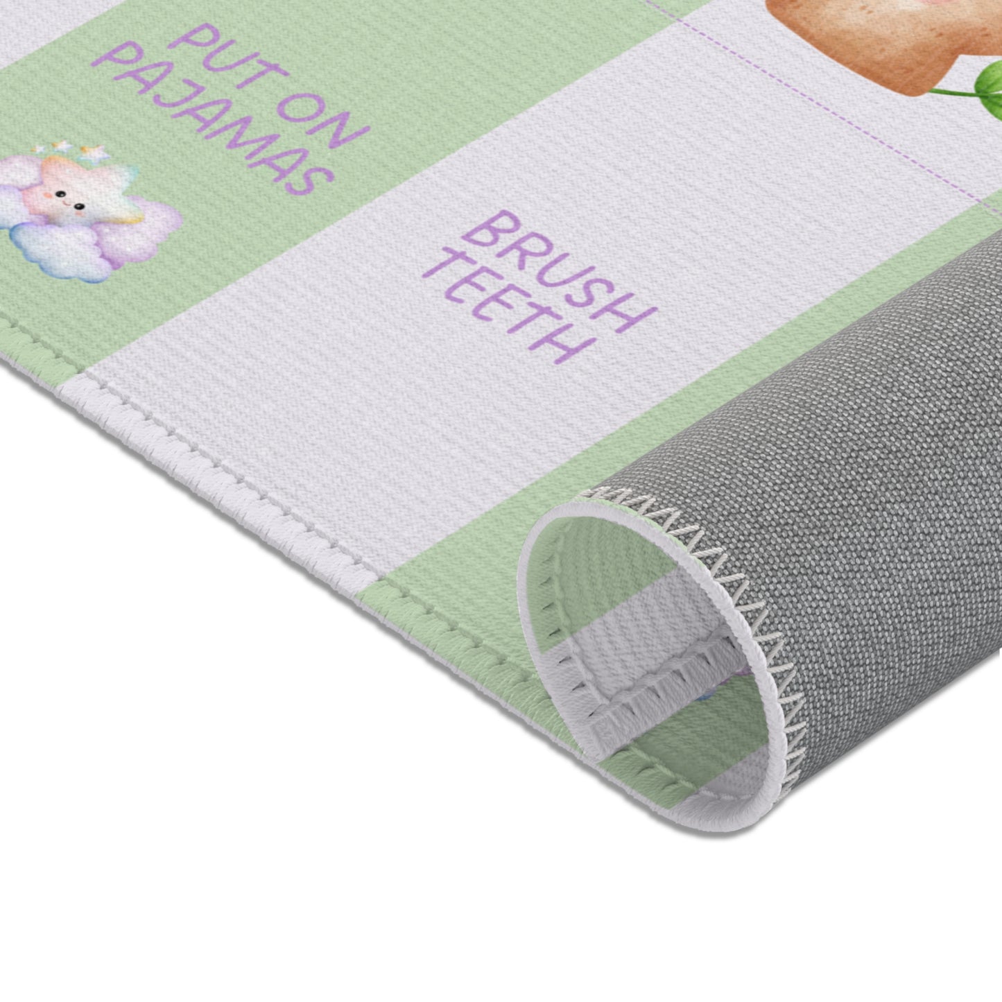 Area Rugs - Bedtime  Routines Personalized Playroom Area Mats