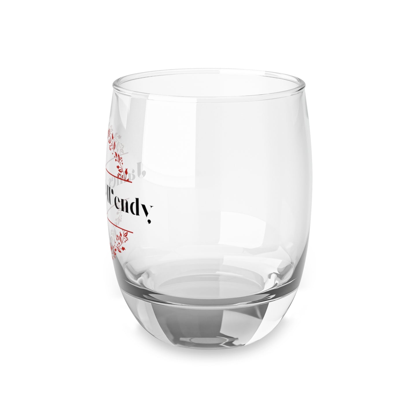 Whiskey Glass - Wedding Personalized Name Stemless Glass