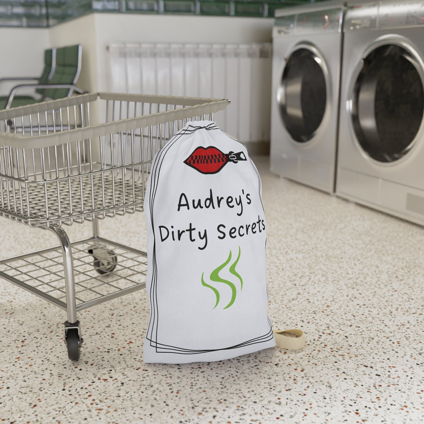 Laundry Bag - Personalized Funny Laundry Bags – Perfect for College, Travel, and Home