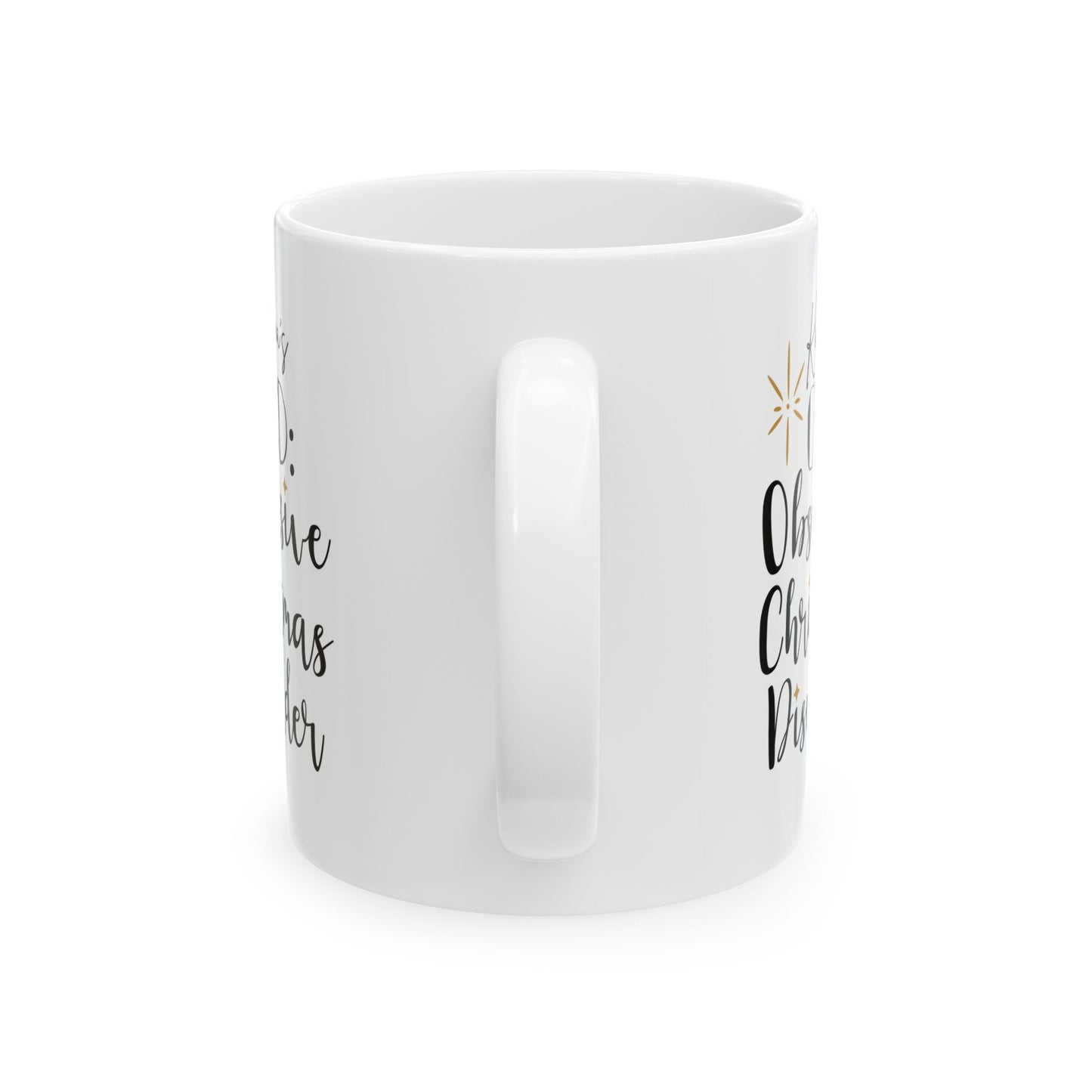 Ceramic Mug (11oz White) - Christmas Design 2024 - OCD