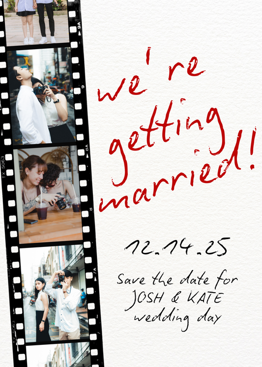 Wedding Invitation Card Digital Template 1