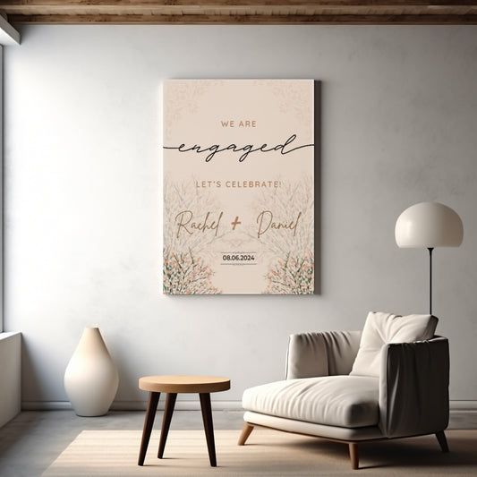 CANVAS 24X36 ENGAGEMENT DESIGN #5