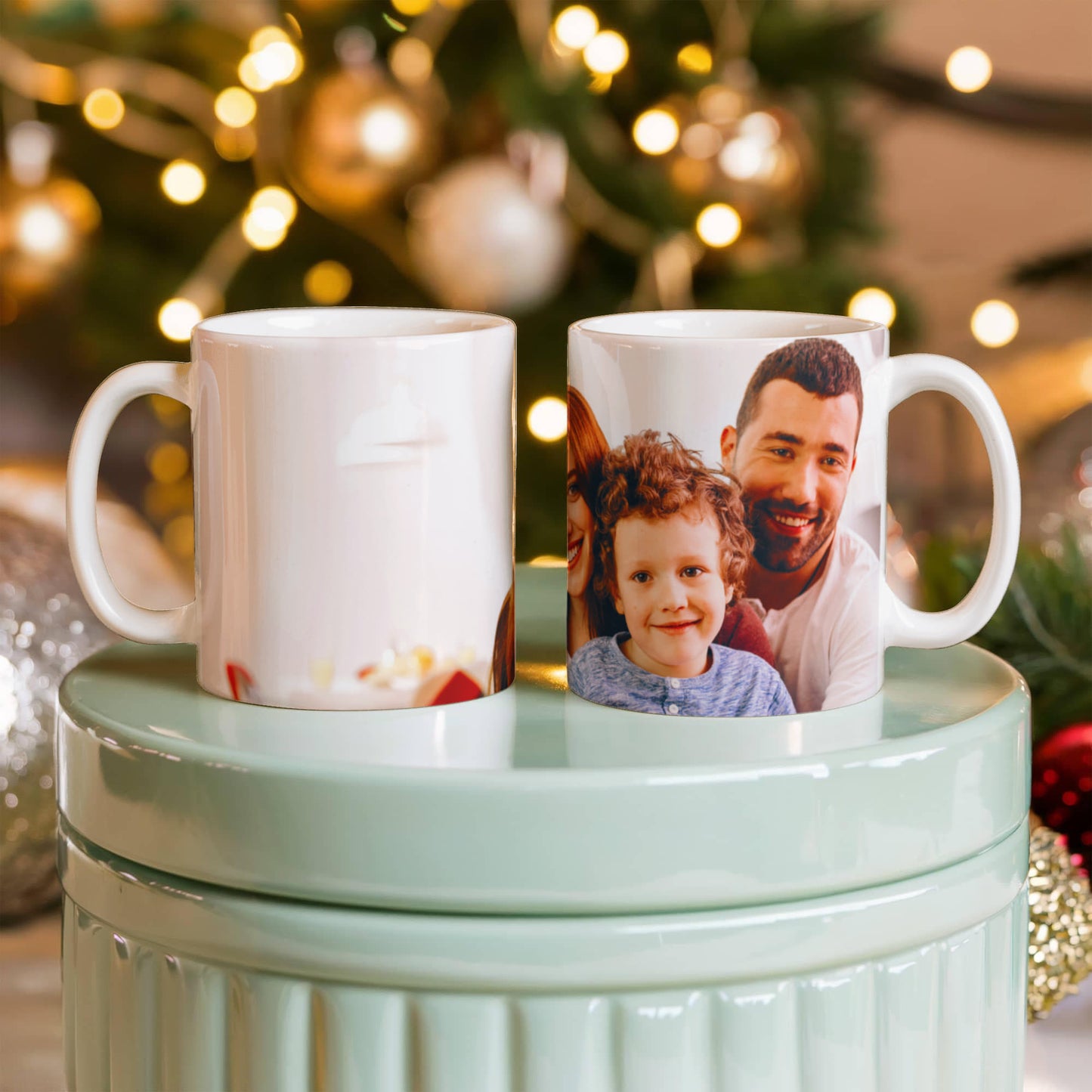 Personalized Upload Your Design White Ceramic Mug