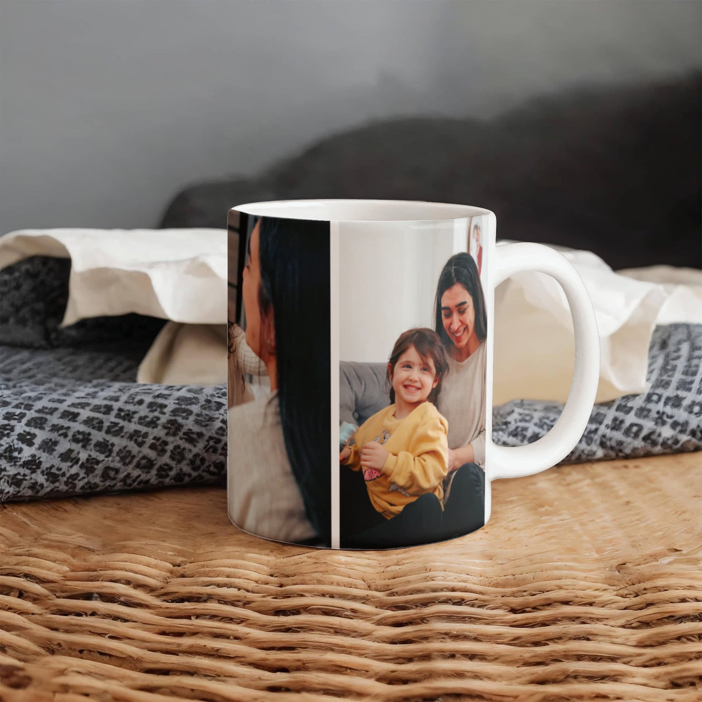 Personalized Upload Your Design White Ceramic Mug