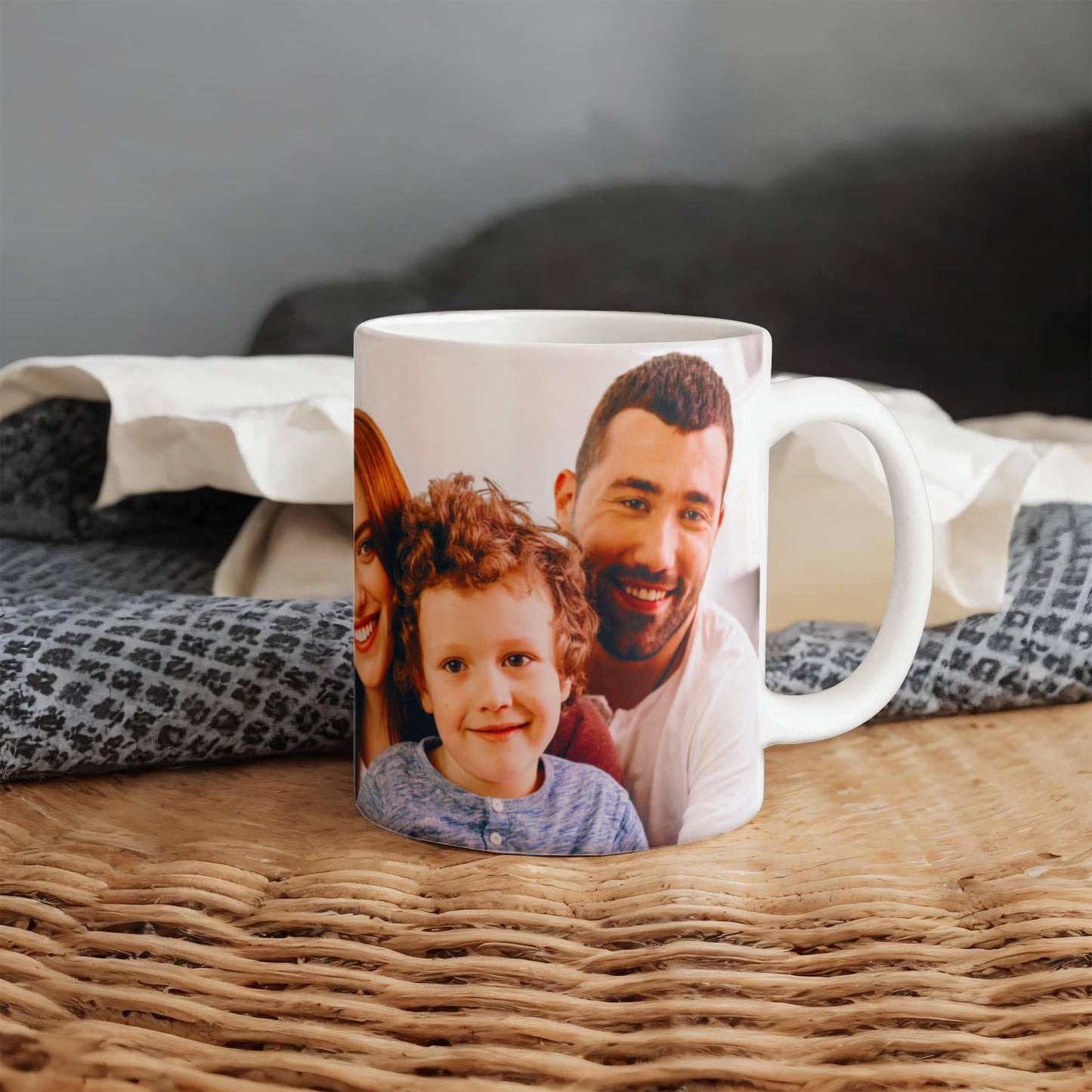 Personalized Upload Your Design White Ceramic Mug