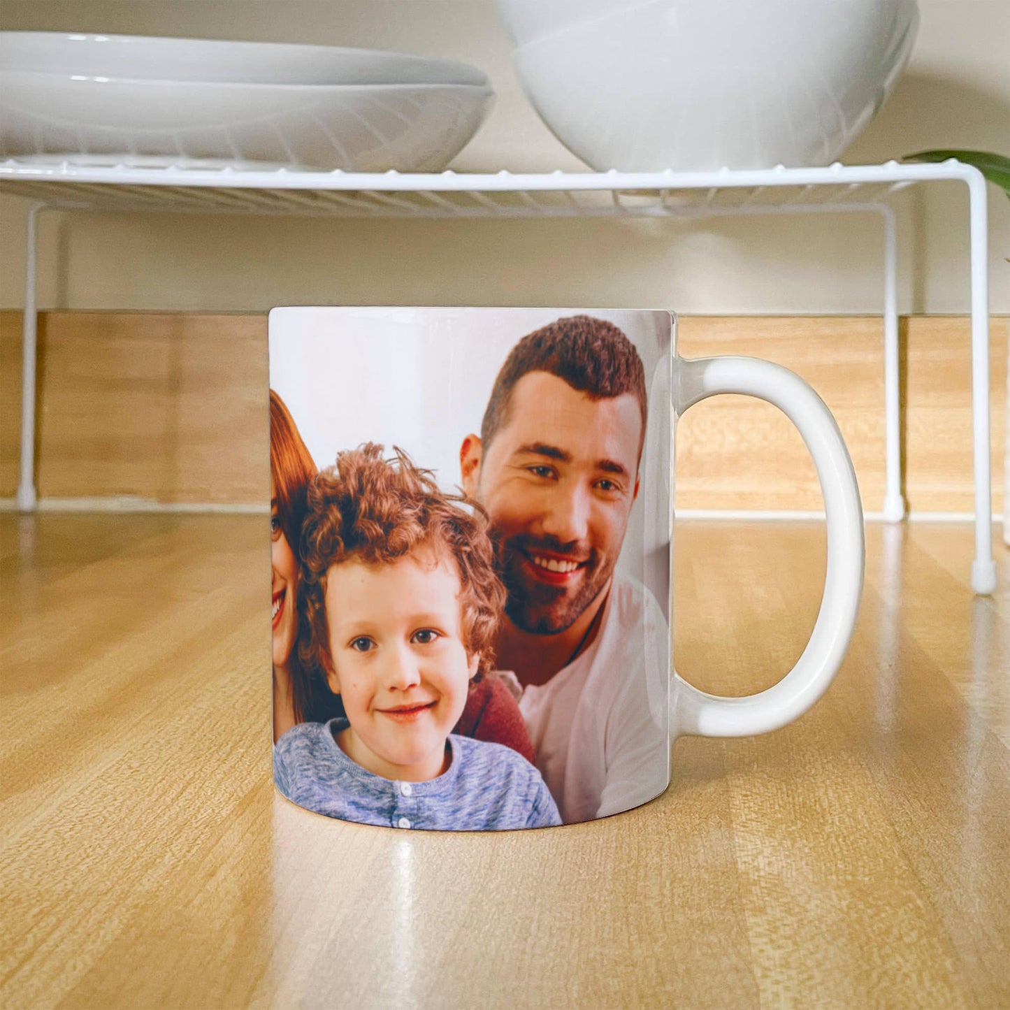 Personalized Upload Your Design White Ceramic Mug
