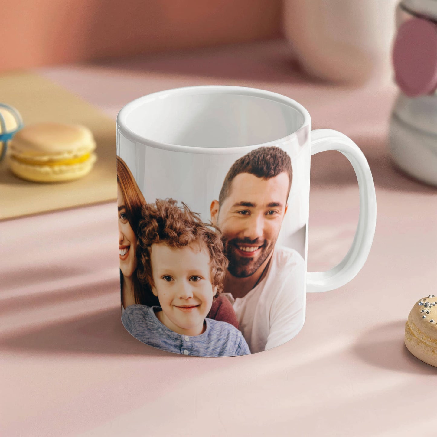 Personalized Upload Your Design White Ceramic Mug