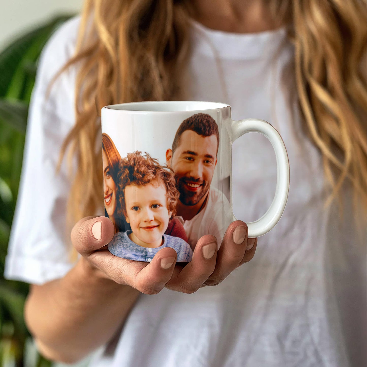Personalized Upload Your Design White Ceramic Mug