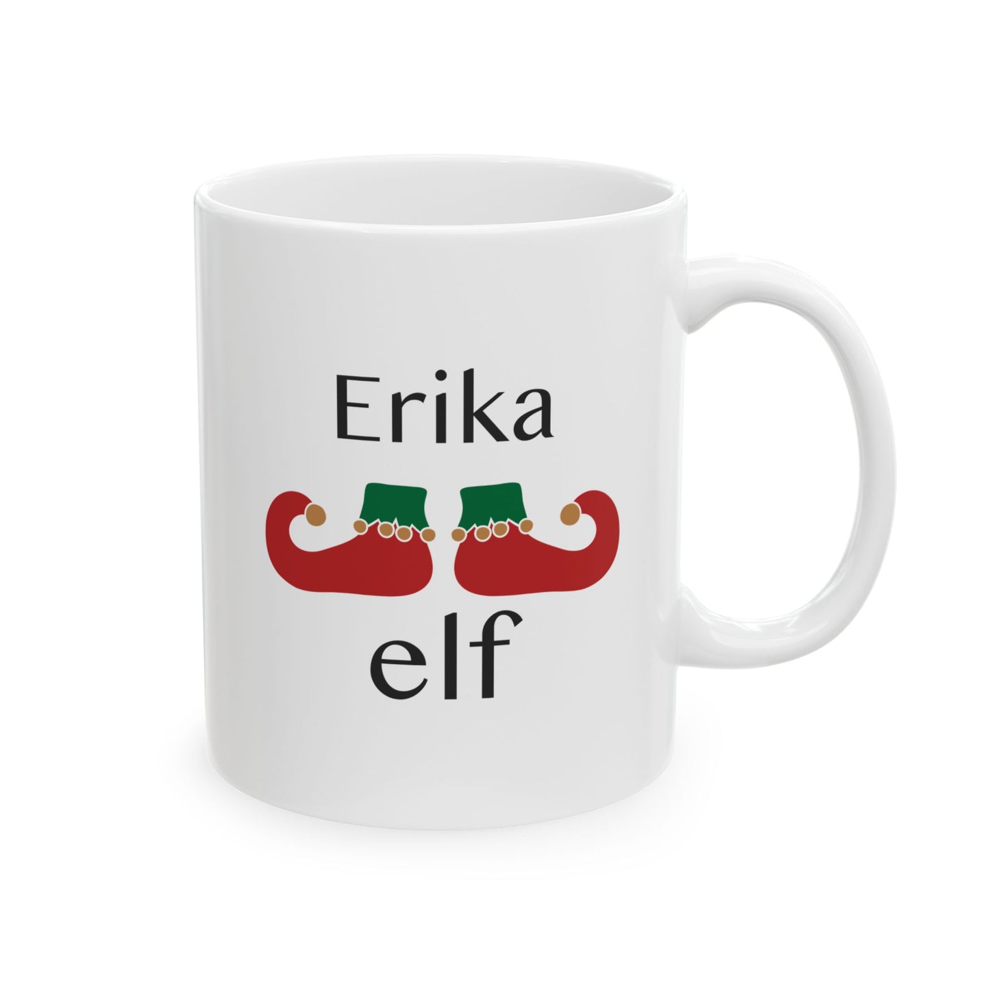 Ceramic Mug (11oz White) - Christmas Design 2024 - Elf