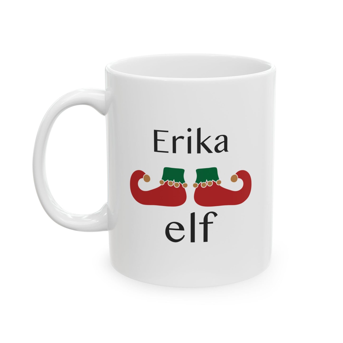 Ceramic Mug (11oz White) - Christmas Design 2024 - Elf